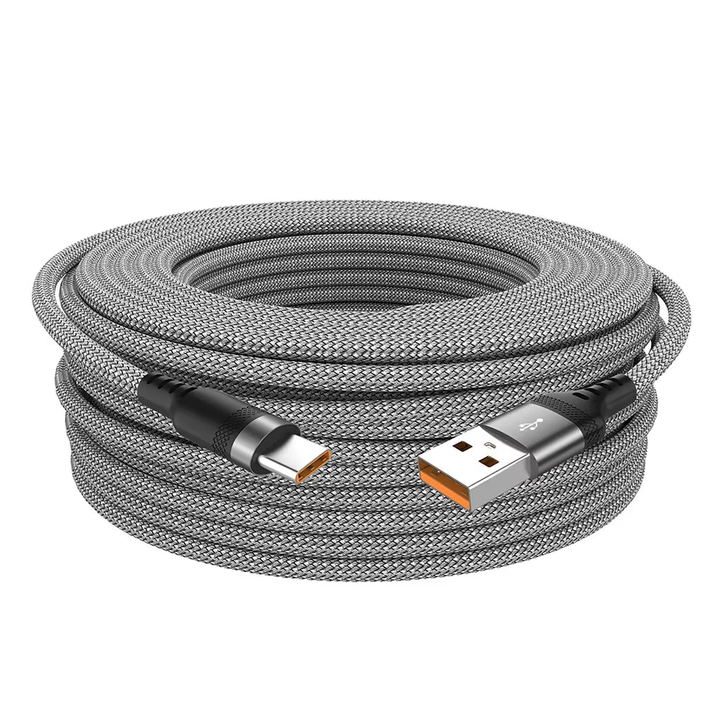 USB TYPE C Cable 5A Super Fast Charge Cable for Huawei 3M 5M 8M USB C Extension Cable for Samsung Xiaomi Oppo Oneplus Universal