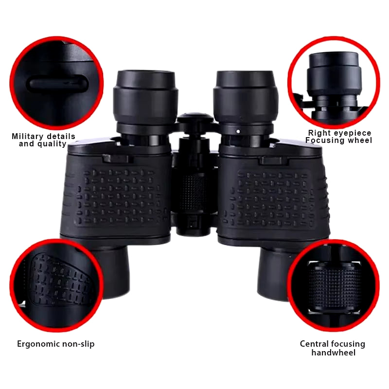 Binoculars 90X90 Long Range Bak4 Prism HD High Power Telescope Optical Glass Lens Hiking Travel Portable for Hunting Sport Scope