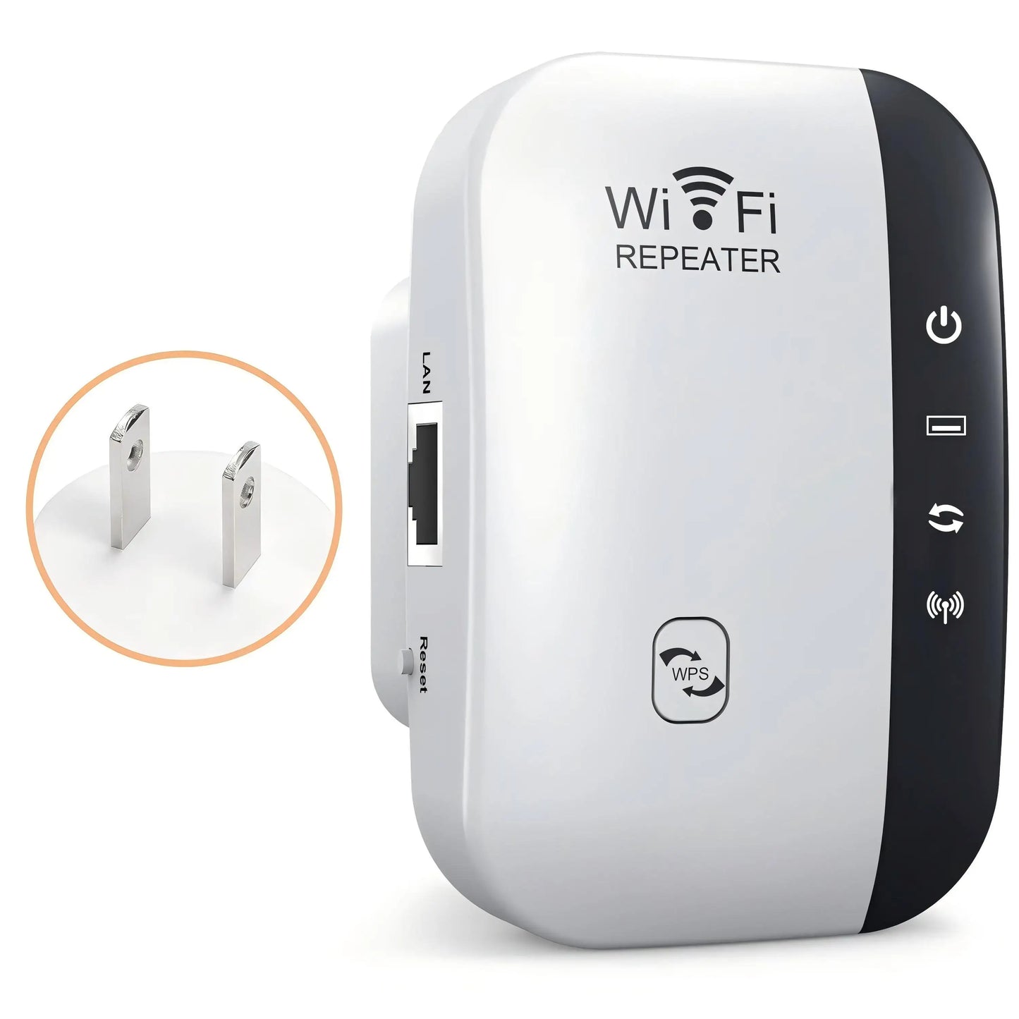 Wifi Repeater Wireless Signal Amplifier Extended Network Enhancer EU US Home Router 300M Thro