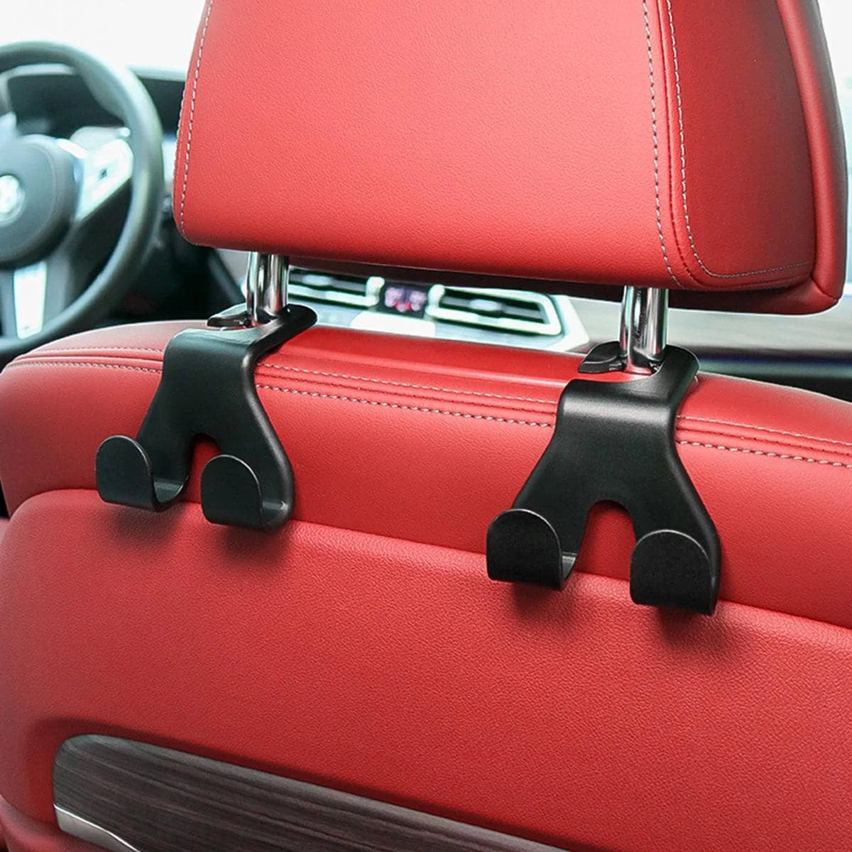 Concealed Creative New Car Seat Back Hook Multi Functional Rear Car Phone Holder Hook Automotive Accessories