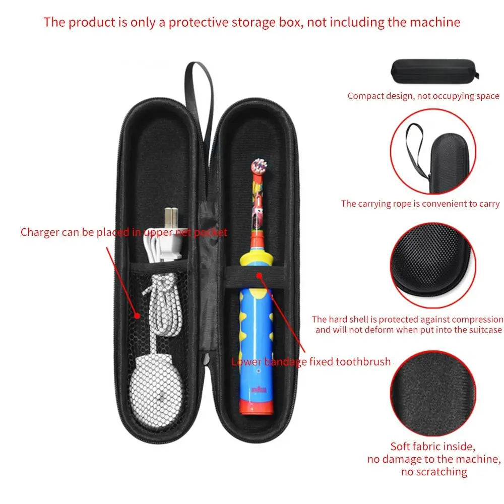 Portable Electric Toothbrush Case Toothbrush Holder Travel Box for Oral B D10 Bathroom Accessories