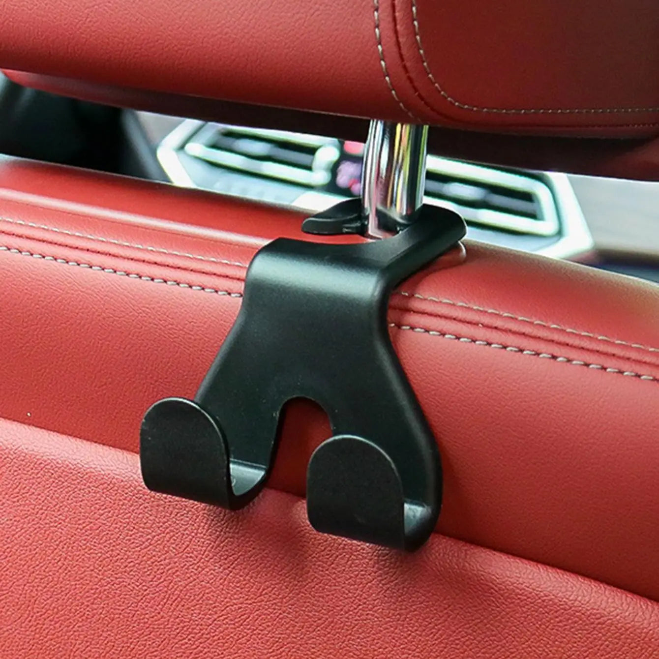 Concealed Creative New Car Seat Back Hook Multi Functional Rear Car Phone Holder Hook Automotive Accessories