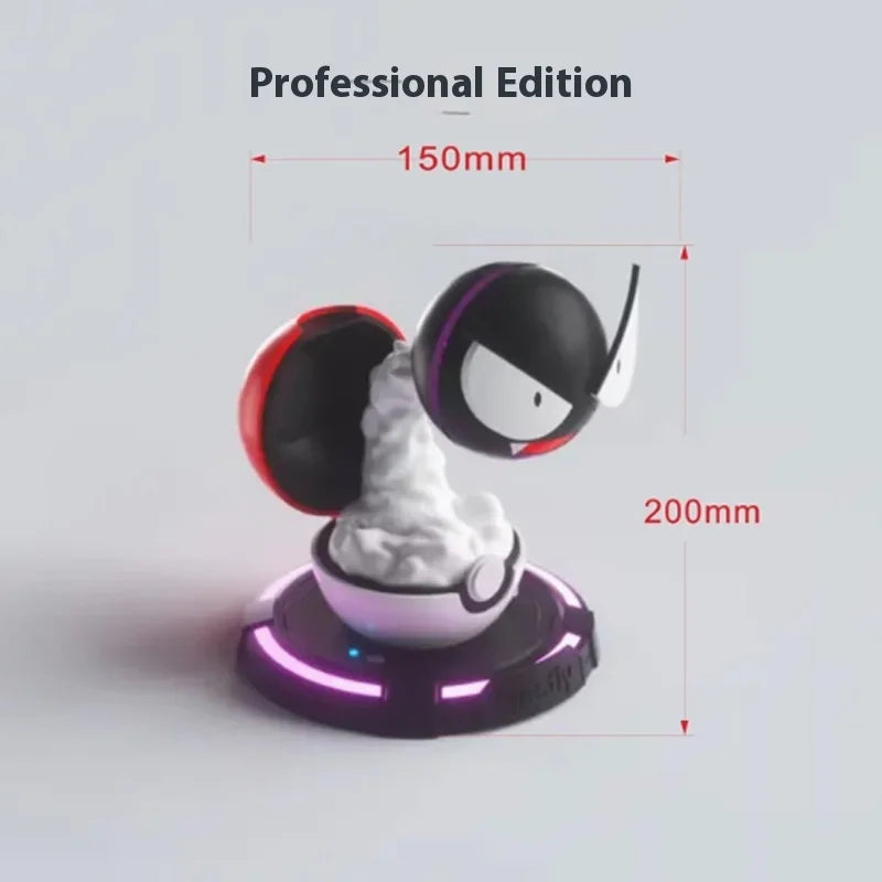 Gastly Humidifier Smoking Night Light Anime Toy Light Gaming Room Bedroom Led Lamp Table Decoration Kids Christmas Gifts Custom