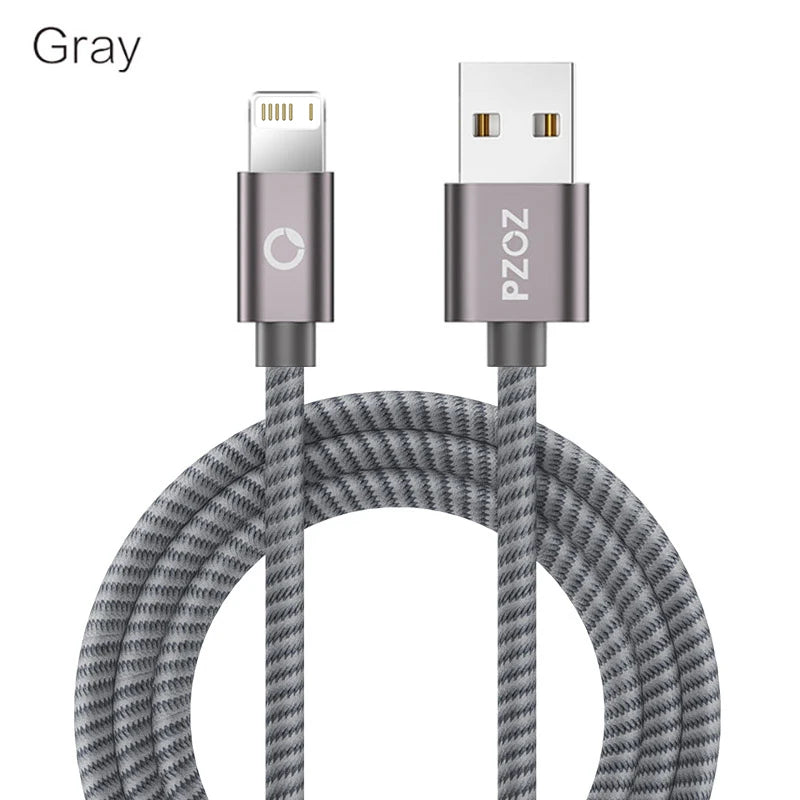 PZOZ Usb Cable For iphone cable 14 13 12 11 pro max Xs Xr X SE 8 7 6s plus ipad air mini fast charging cable For iphone charger