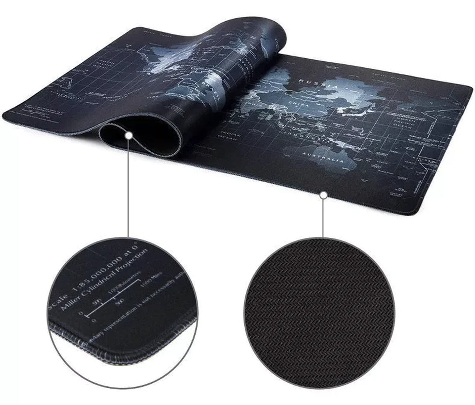 Extended Gaming Mouse Pad Desk Keyboard Mat Large Size 800MM X 300MM 31X12